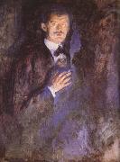 Edvard Munch Self-Portrait oil painting